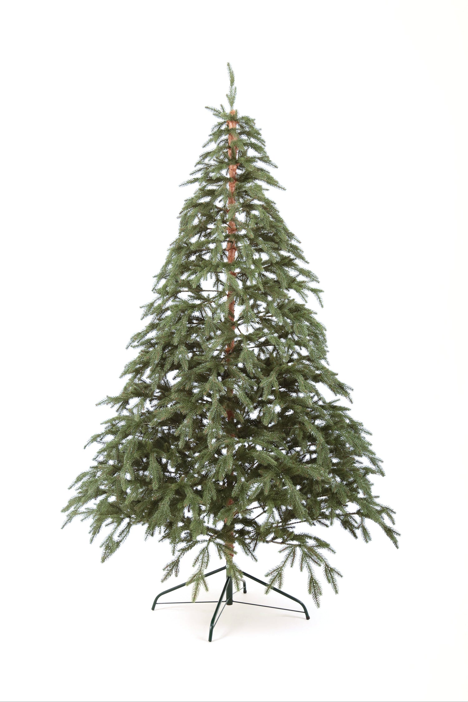 Alpine Artificial Green Christmas Tree 6-7.5 ft Metal Stand Realistic Holiday Home Decoration