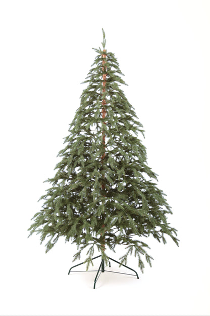 Alpine Artificial Green Christmas Tree 6-7.5 ft Metal Stand Realistic Holiday Home Decoration