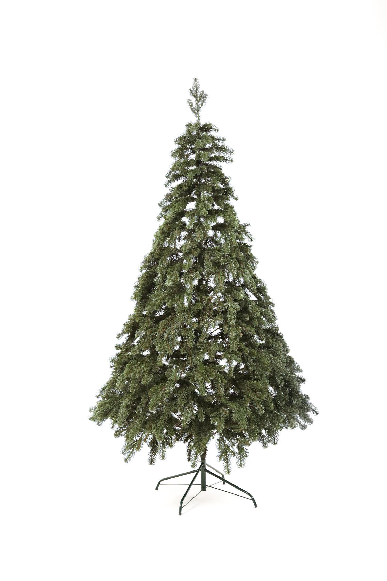 Royal Artificial Green Christmas Tree 6-7.5 ft Metal Stand Realistic Holiday Home Decoration