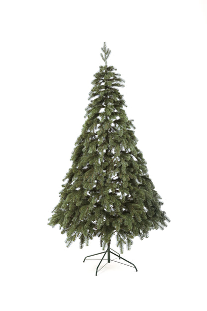 Royal Artificial Green Christmas Tree 6-7.5 ft Metal Stand Realistic Holiday Home Decoration