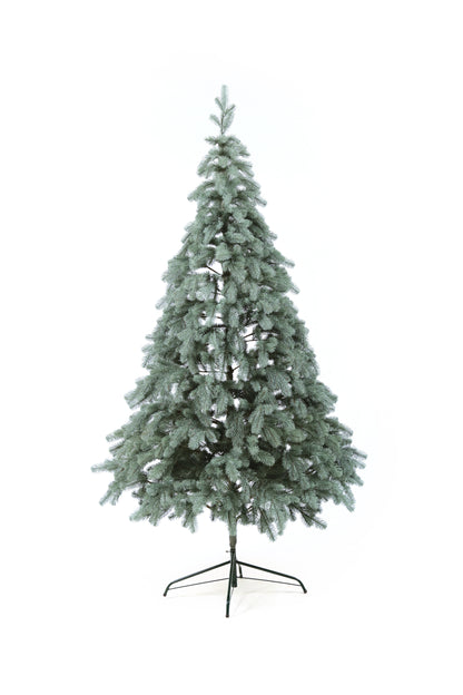 Royal Artificial Blue Christmas Tree 6-7 ft Metal Stand Realistic Holiday Home Decoration