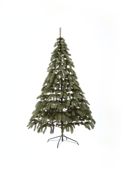Bukovel Artificial Green Christmas Tree 6-7.5 ft Metal Stand Realistic Holiday Home Decoration