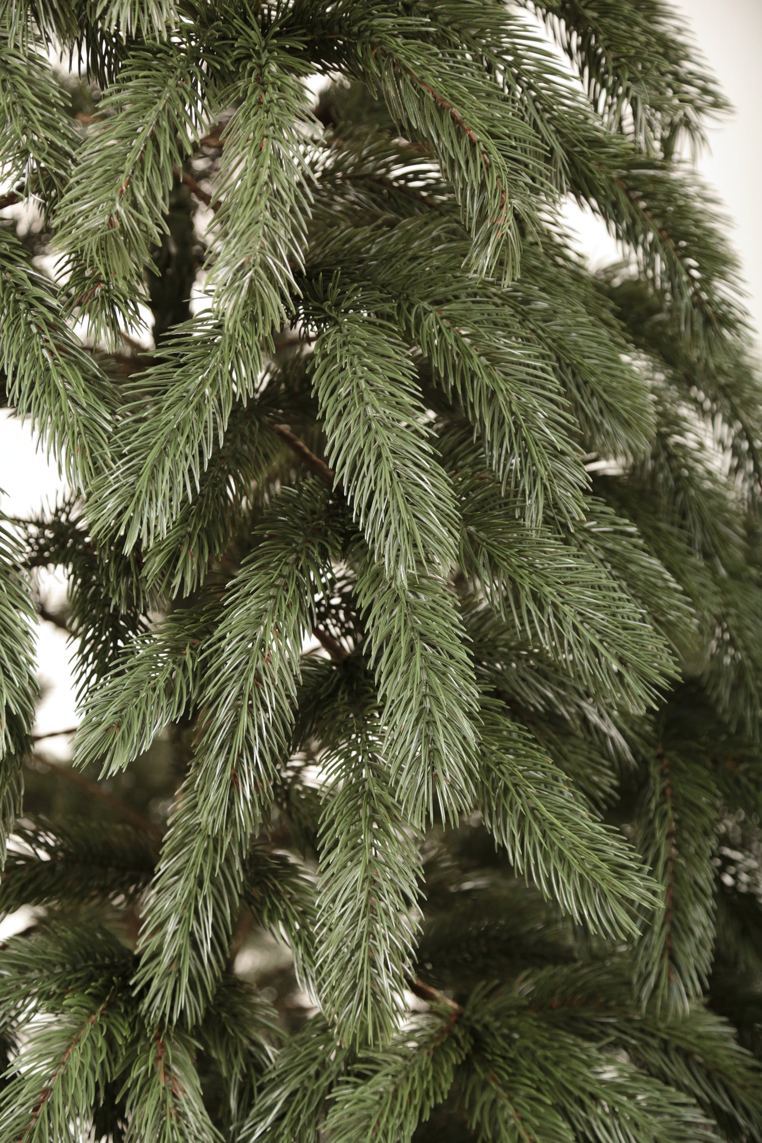 Bukovel Artificial Green Christmas Tree 6-7.5 ft Metal Stand Realistic Holiday Home Decoration