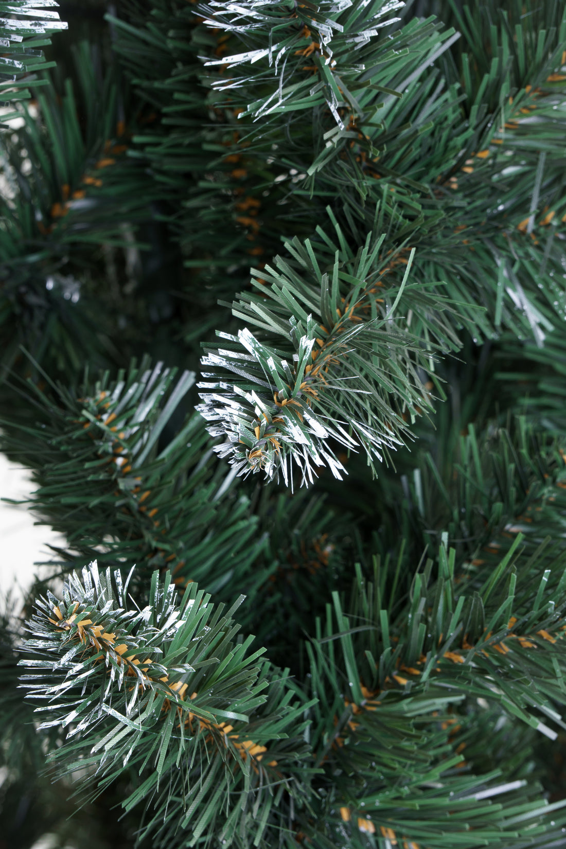 Queen Artificial Green &amp; Snow Christmas Tree 6-7.5 ft Plastic Stand Realistic Holiday Home Decoration